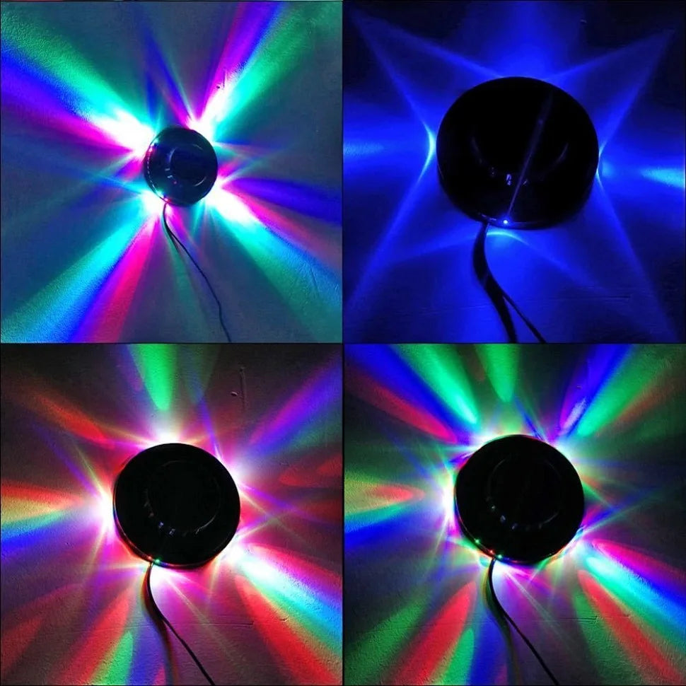 Lumières disco colorées 48 LED
