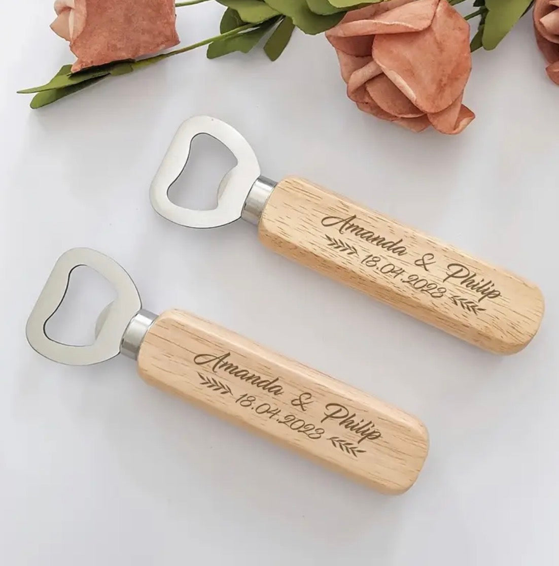 Décapsuleur en Bois Personnalisable