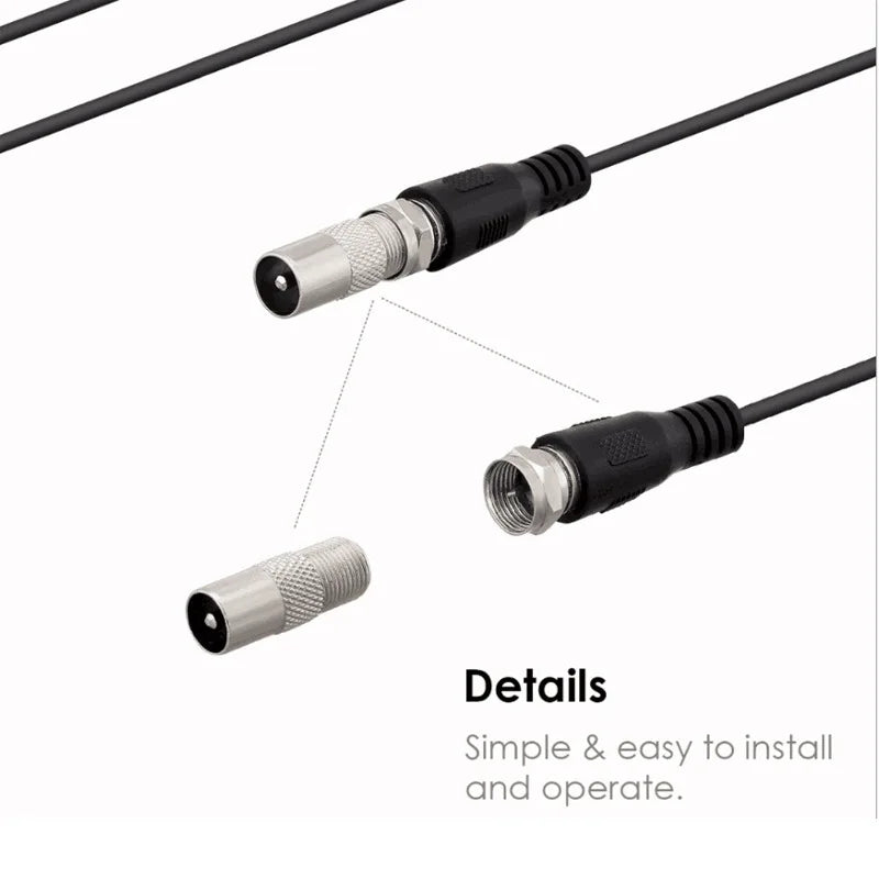 Mini antenne de télévision numérique HD