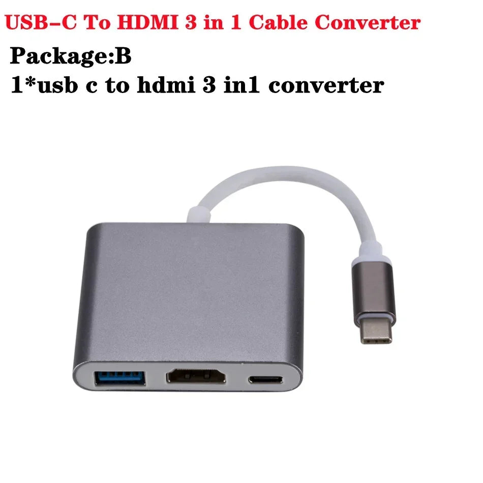 HUB TYPE C MACBOOK ET IPHONE