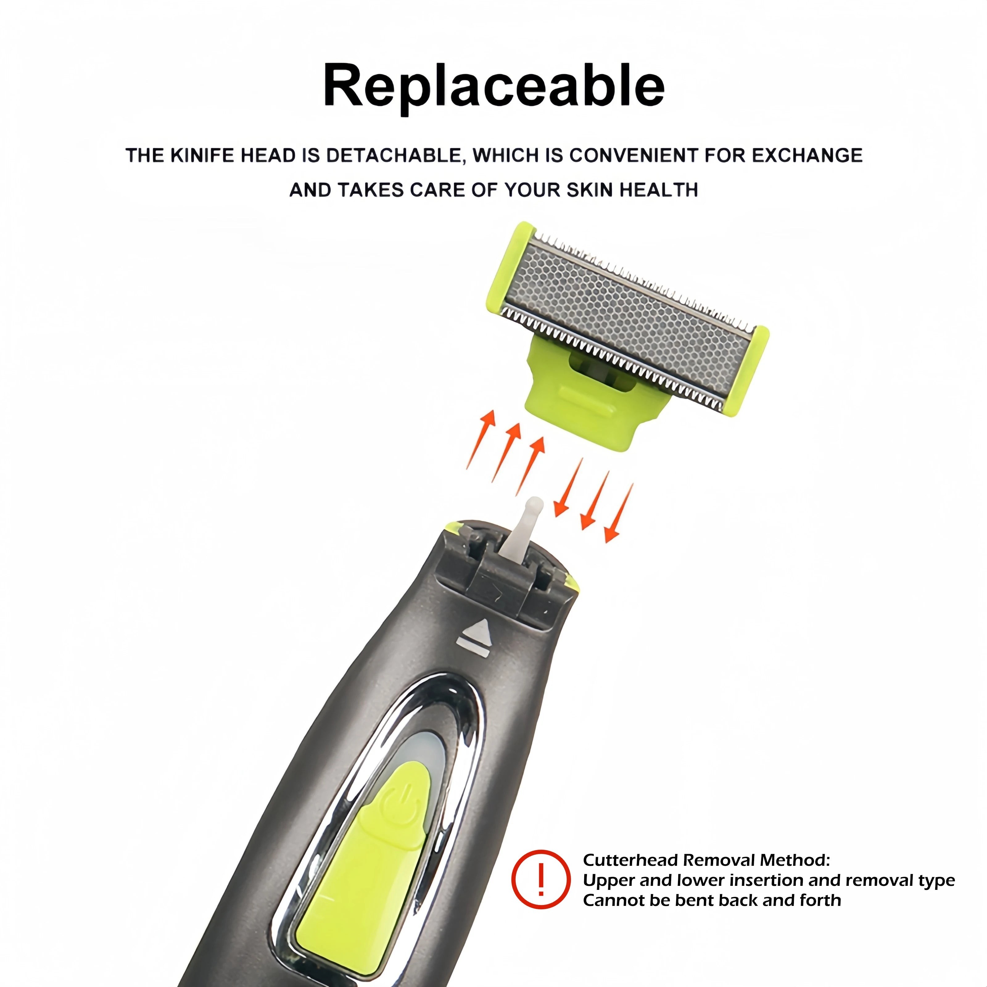 Rasoir électrique MLG pour hommes et femmes