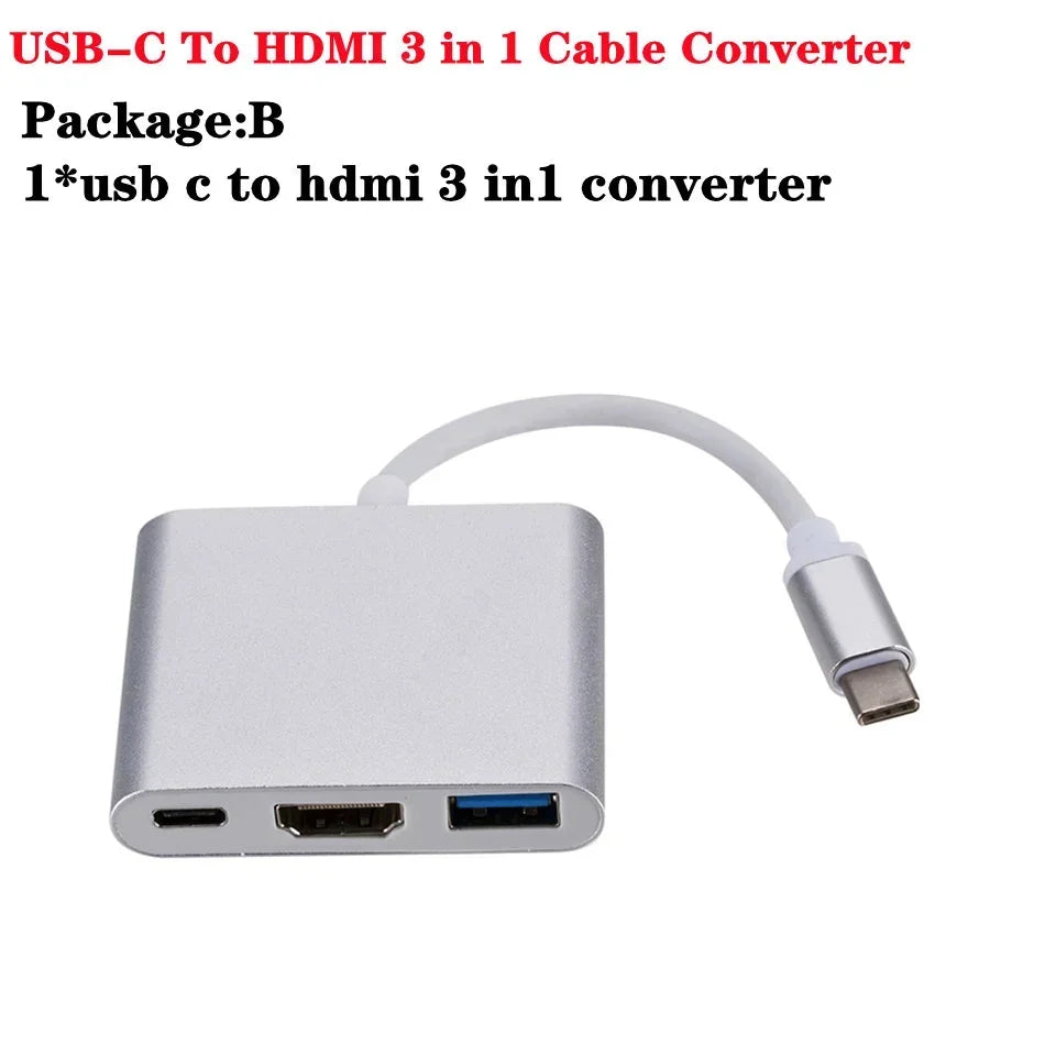 HUB TYPE C MACBOOK ET IPHONE