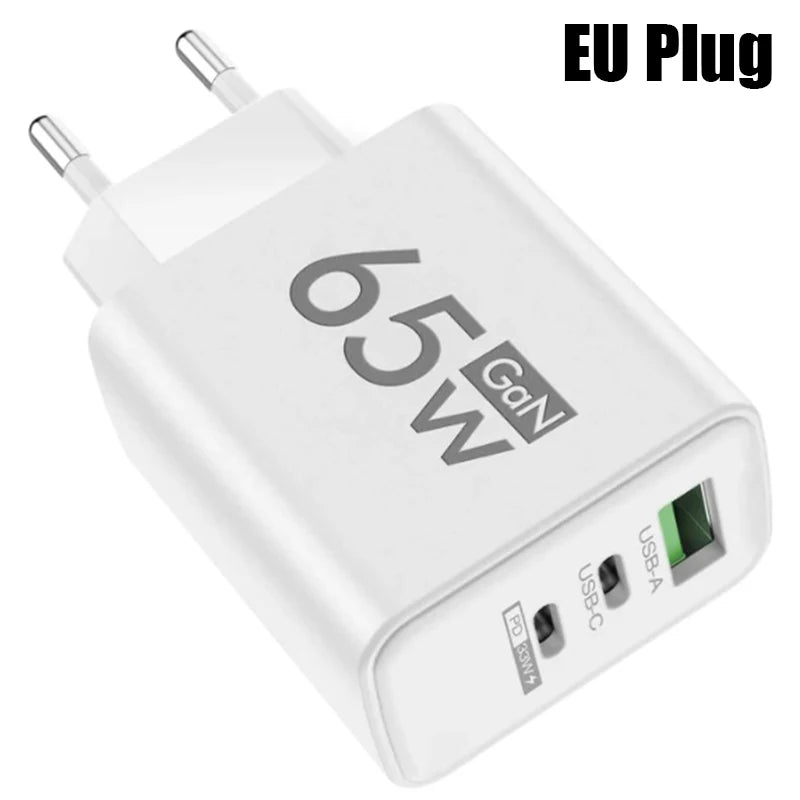 adaptateur de charge rapide 65w