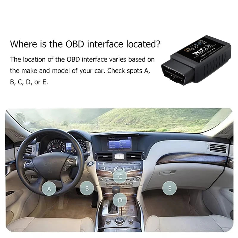 Lecteur de codes OBD2 WiFi