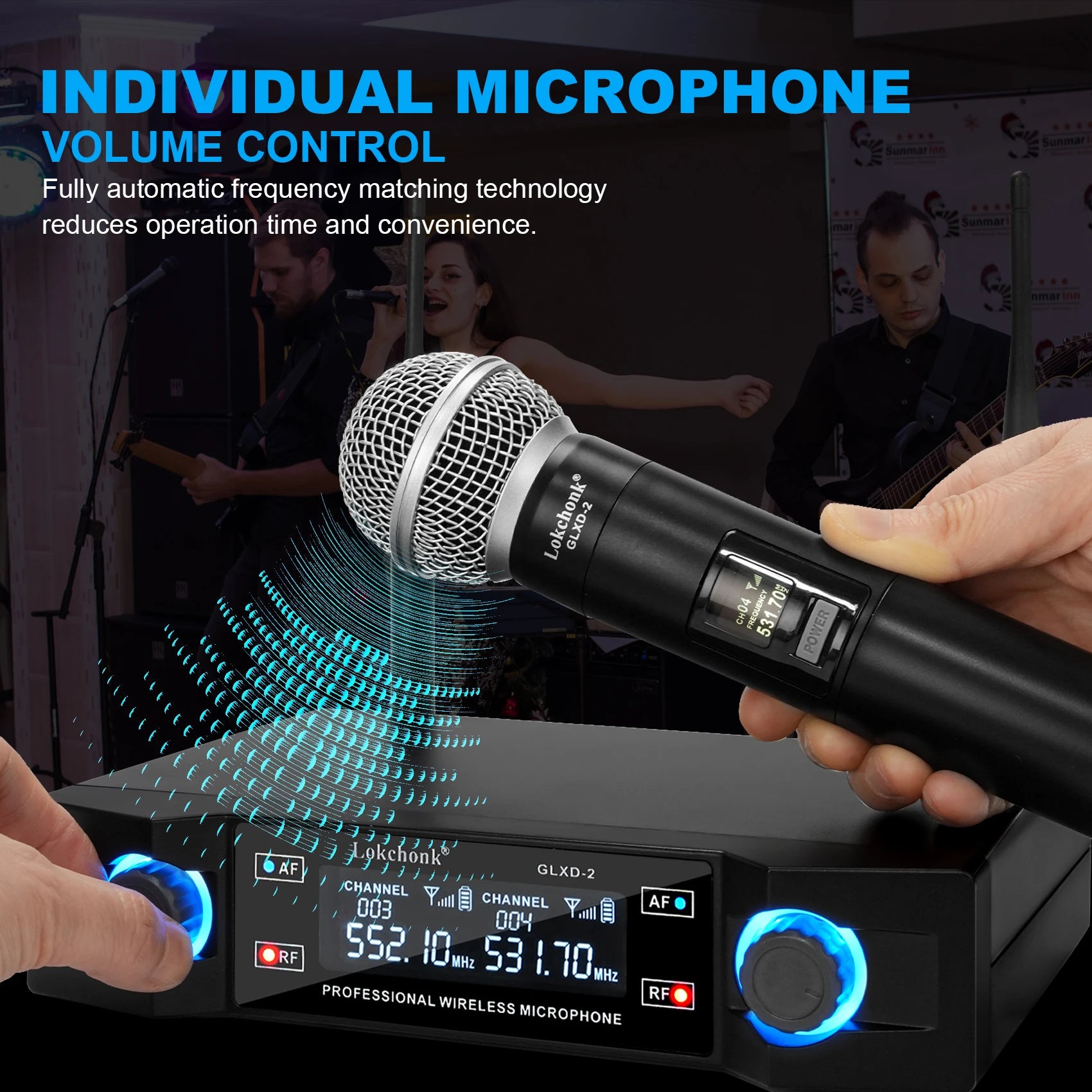microphone professionnel sans fil
