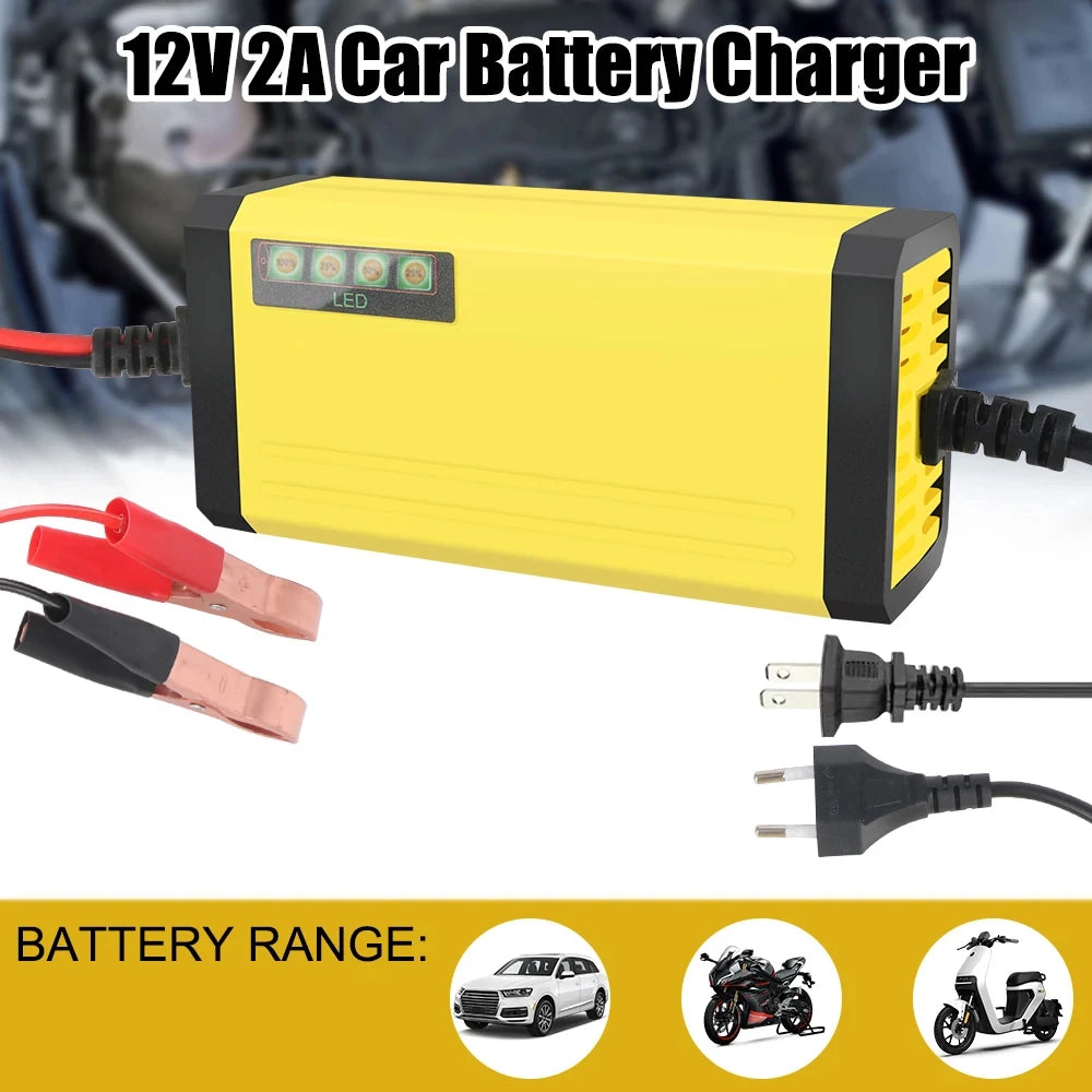 Chargeur de batterie de voiture 12V