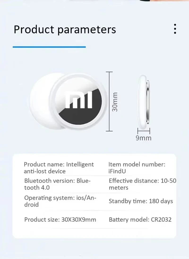 Xiaomi Mini Bluetooth 5.0 Tracker