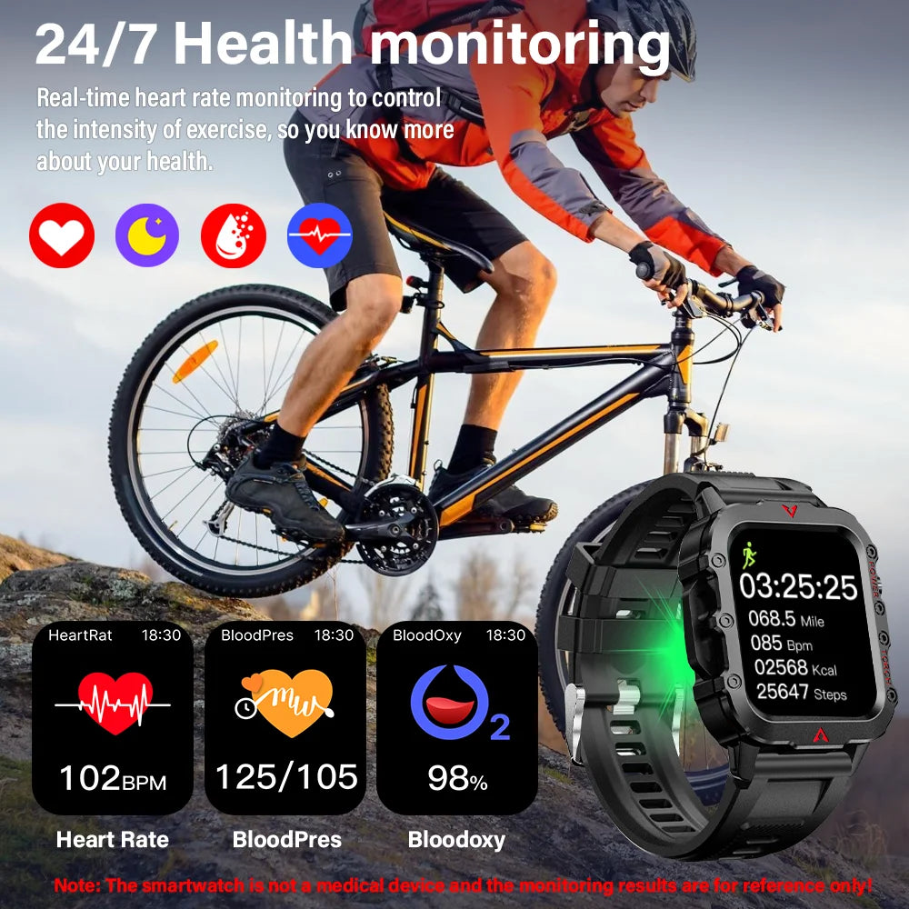 LAXASFIT nouvelle montre intelligente pour hommes