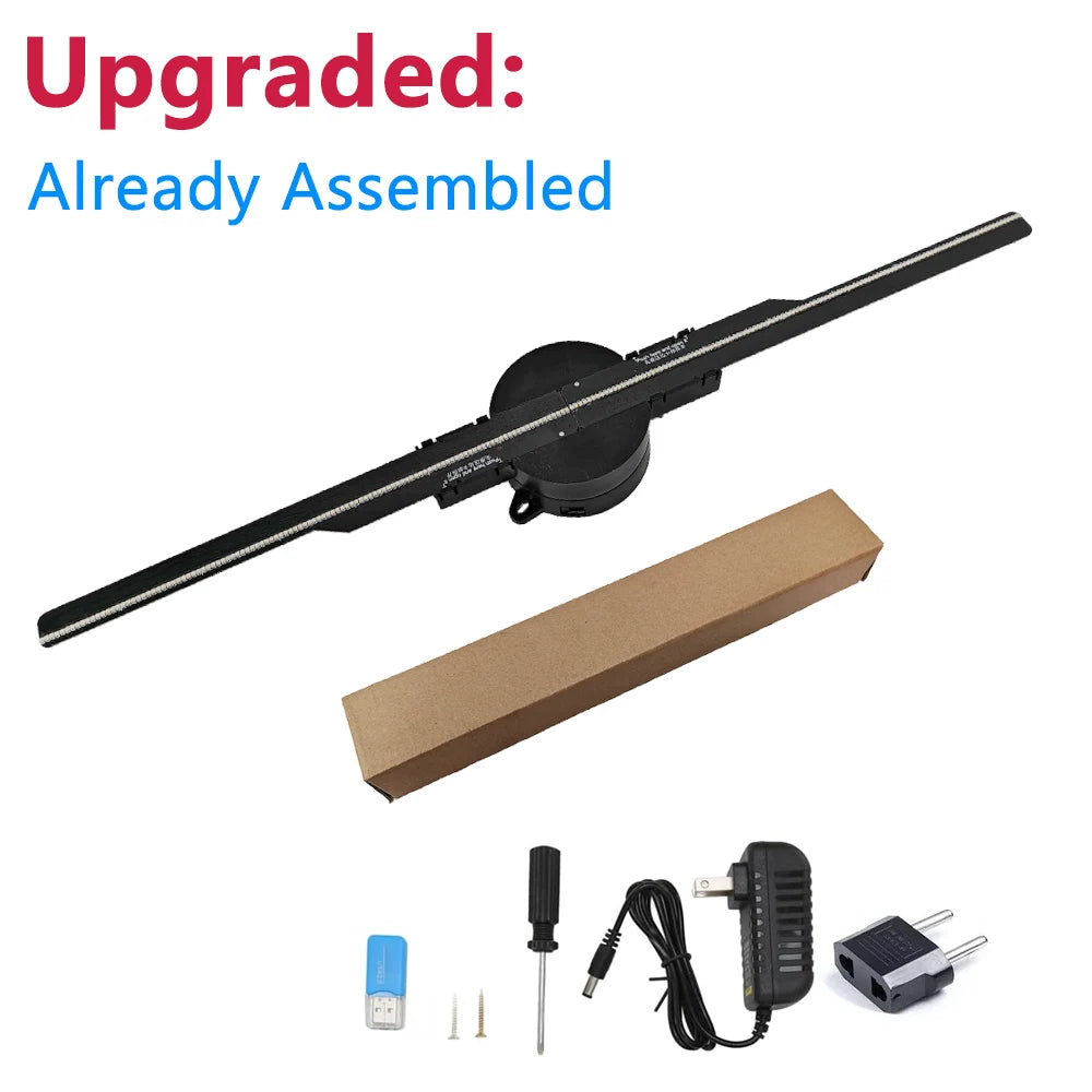 Ventilateur d'hologramme 3D