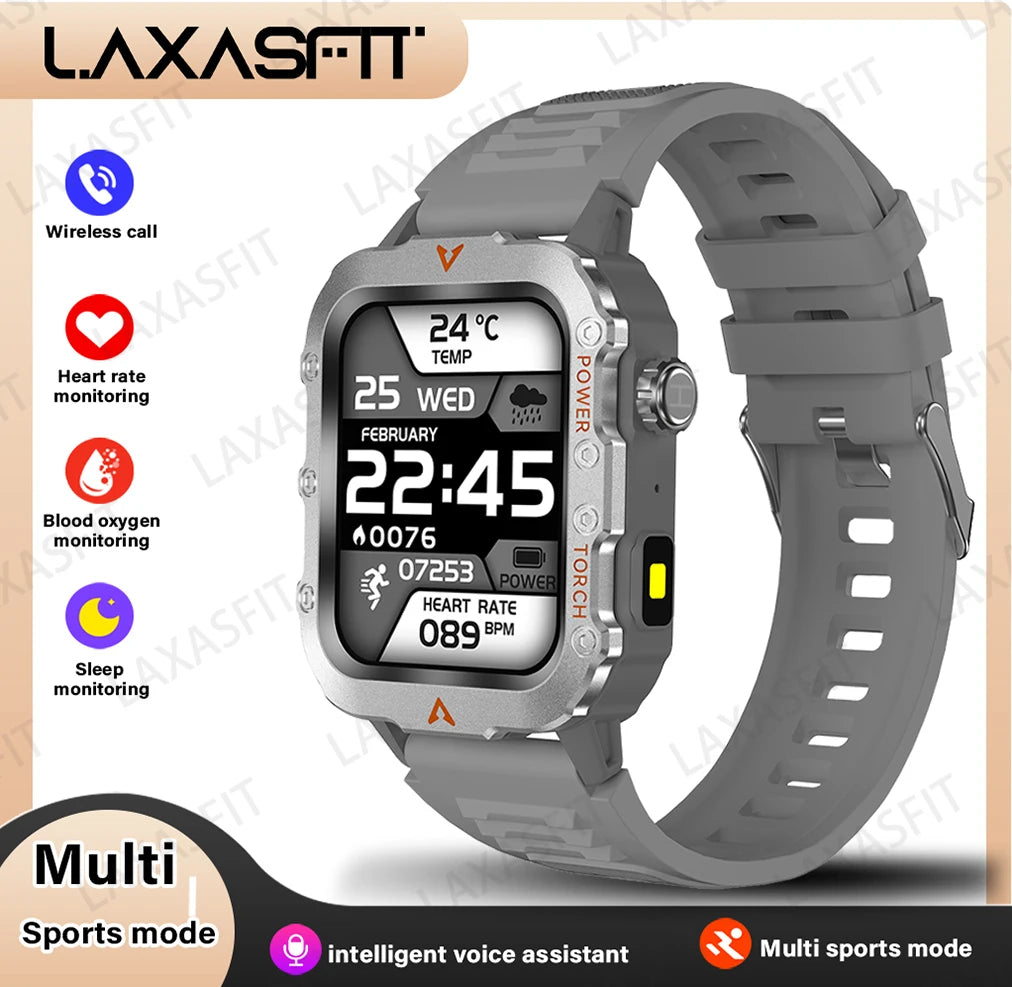 LAXASFIT nouvelle montre intelligente pour hommes