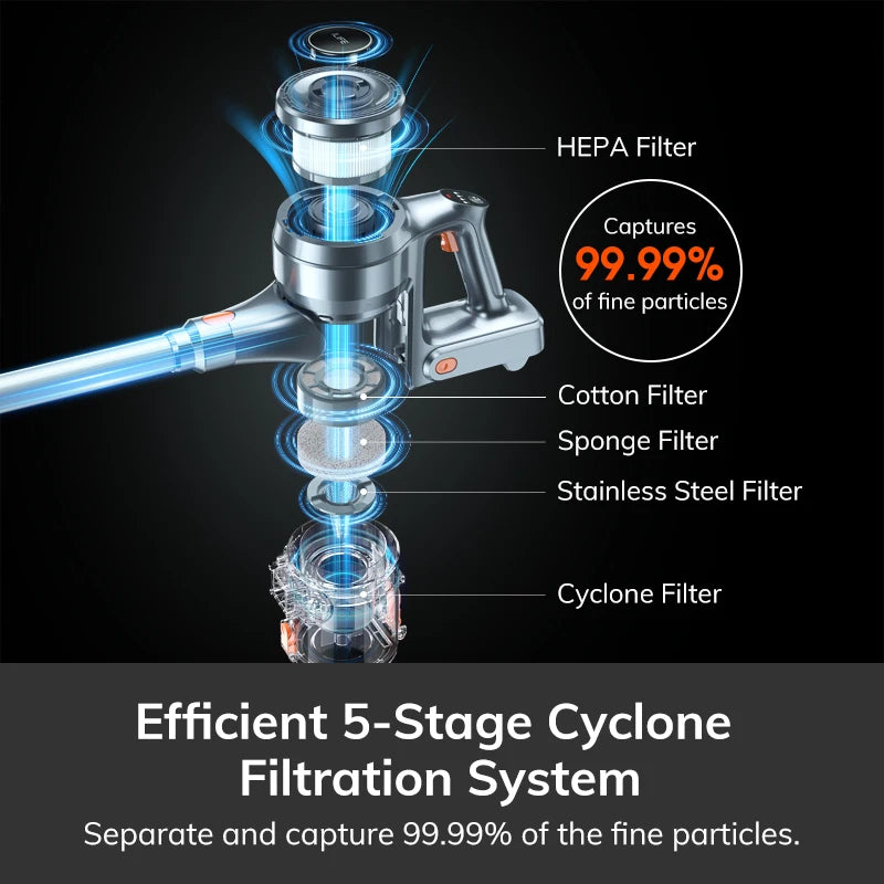 Aspirateur sans fil ILIFE H80