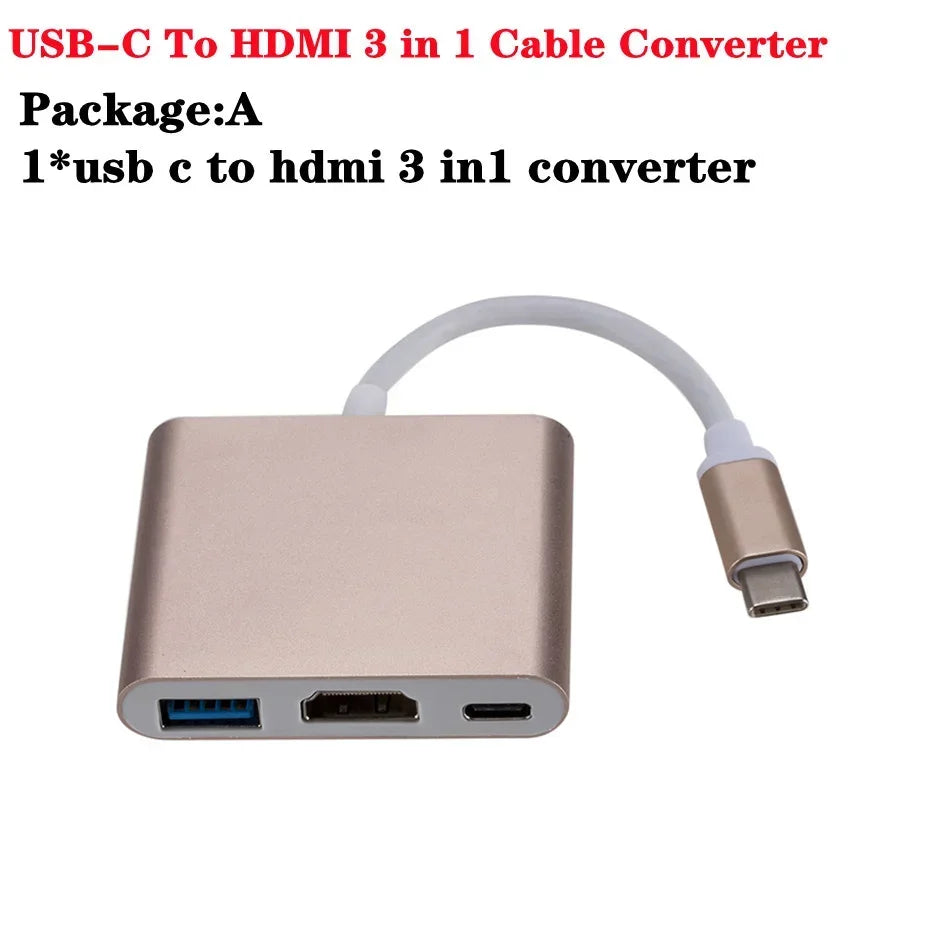 HUB TYPE C MACBOOK ET IPHONE