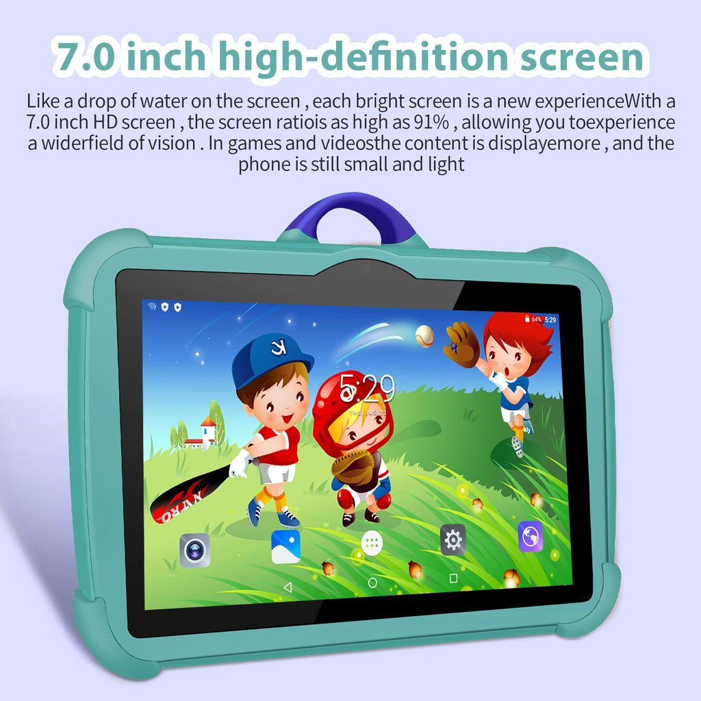 Tablette pour enfants de 7 pouces avec Android 13