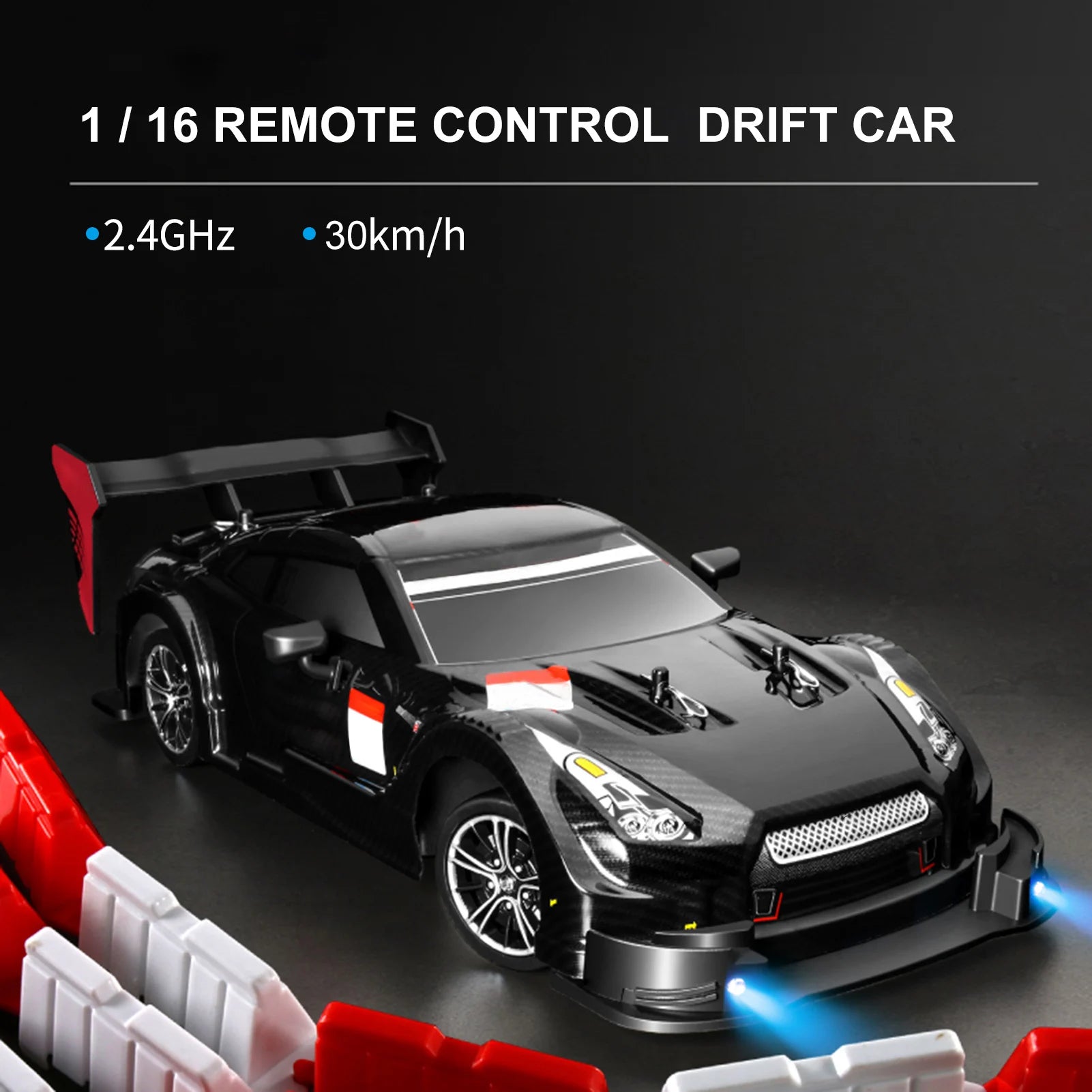 Voiture de dérive télécommandée gtr