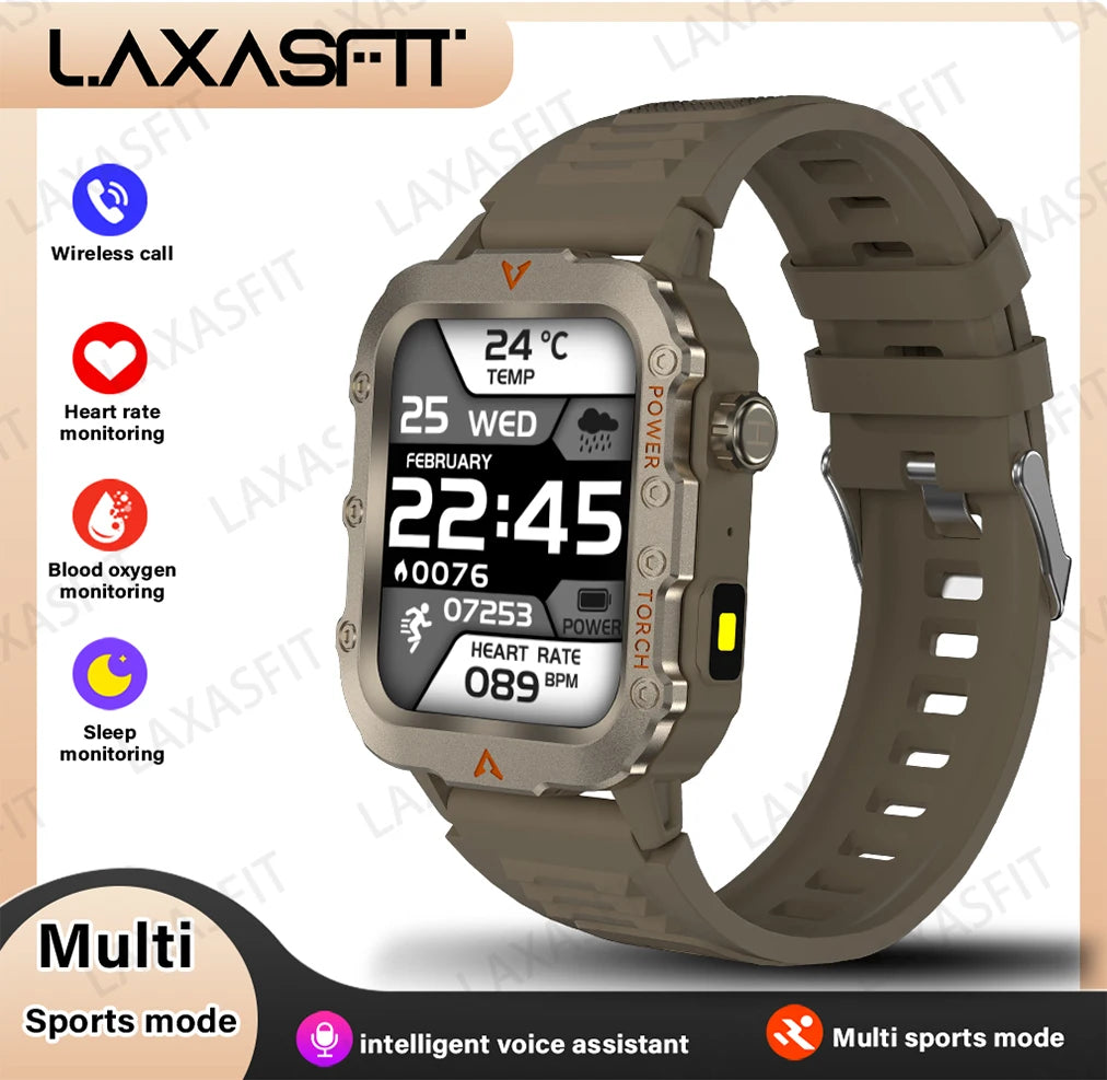 LAXASFIT nouvelle montre intelligente pour hommes