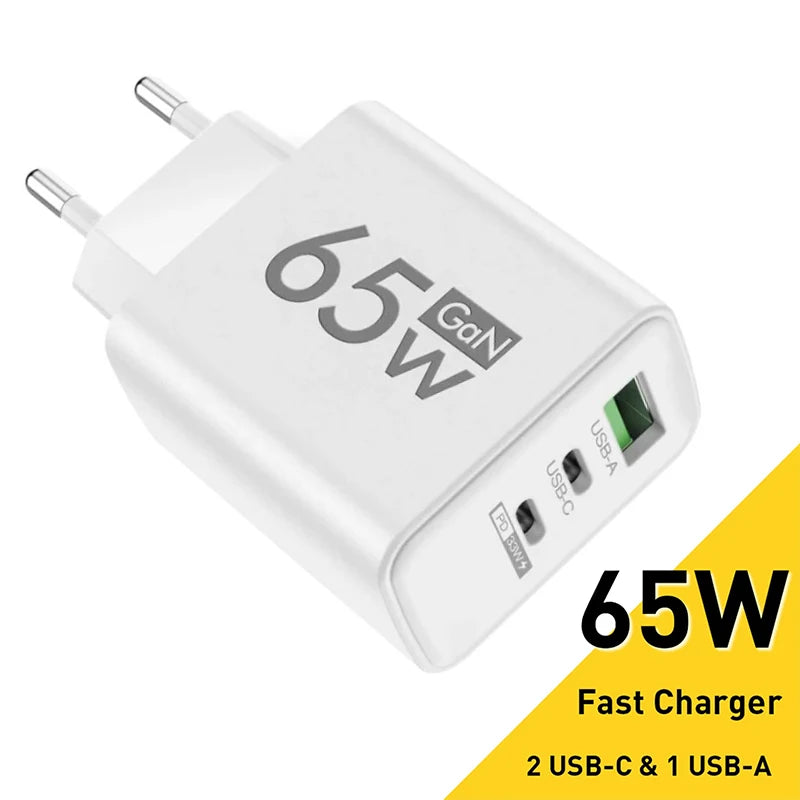 adaptateur de charge rapide 65w