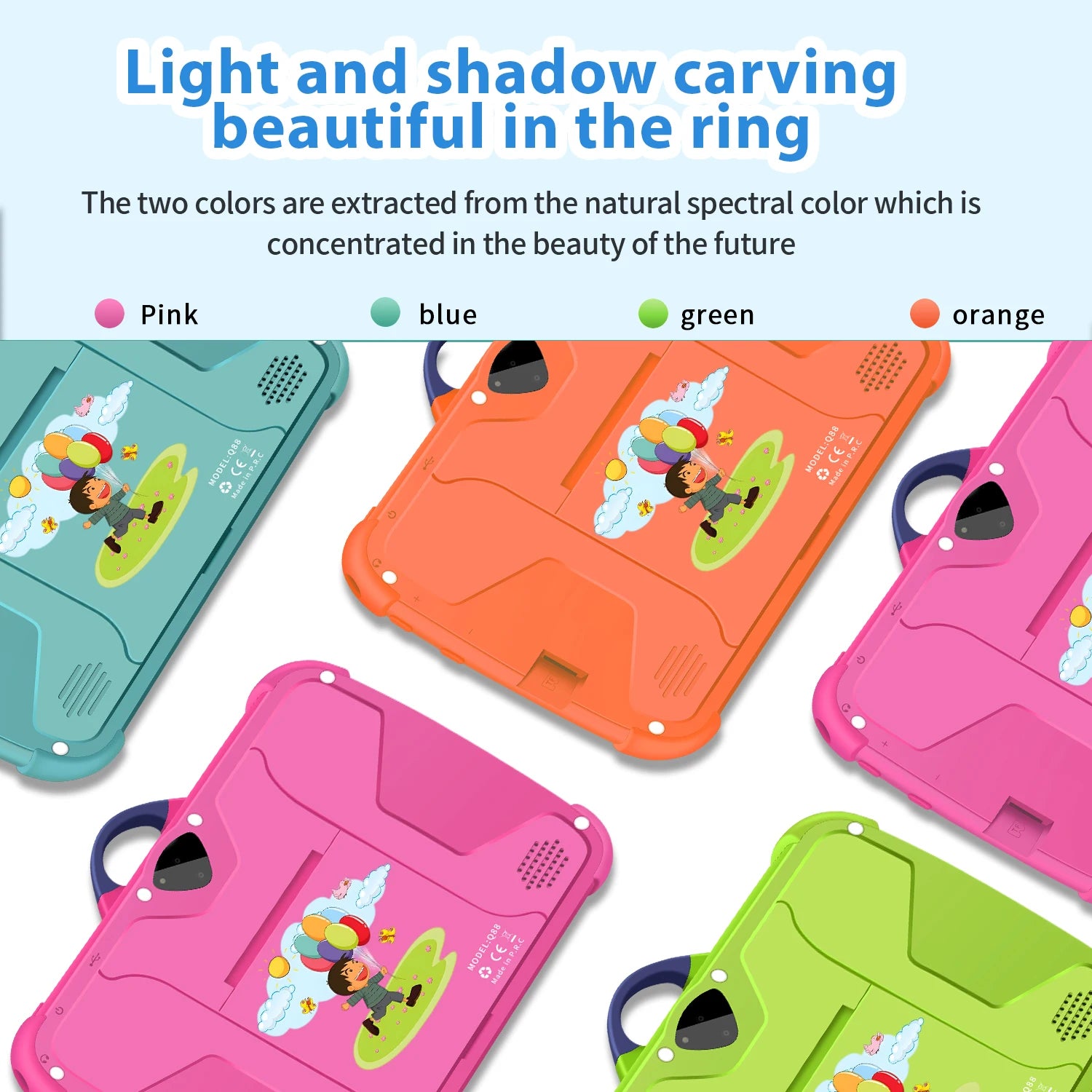 Tablette pour enfants de 7 pouces avec Android 13