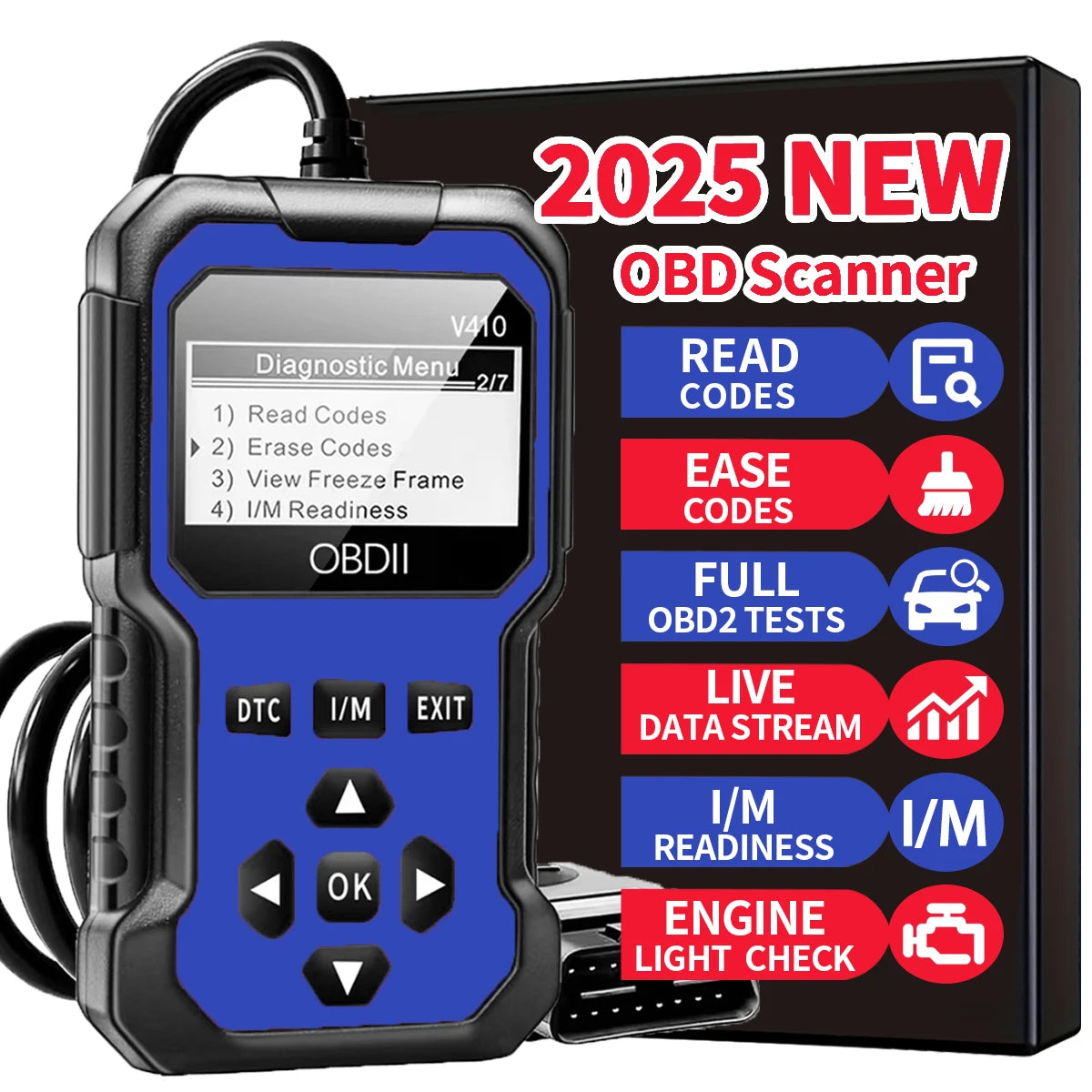Scanner Obd2 pour voiture