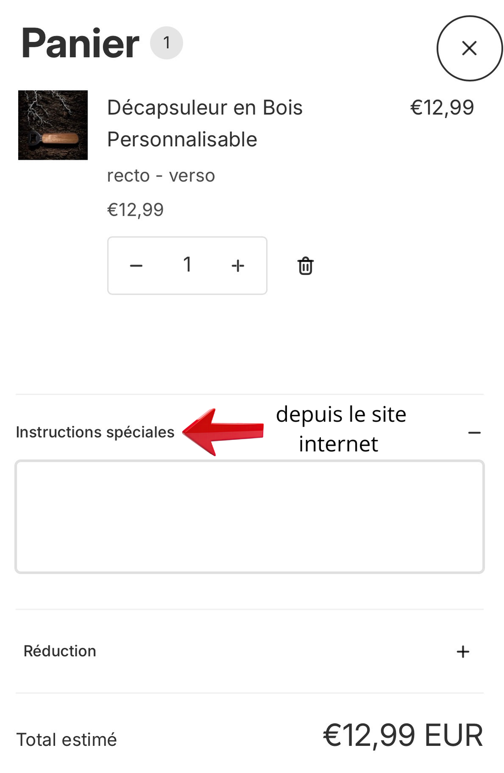 Décapsuleur Porte-Clé en Aluminium personnalisable